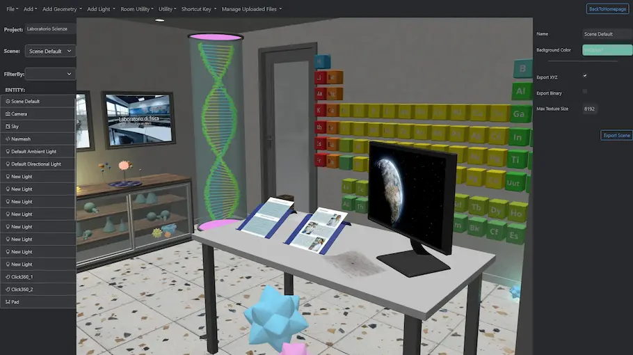 EDITOR 3D SCENARI